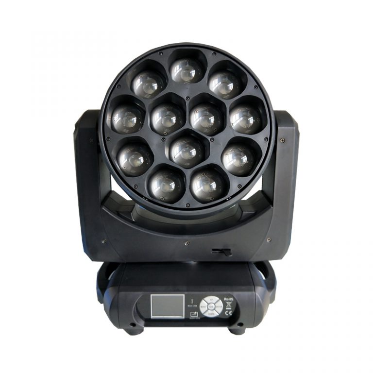 Nebula LED 12x40W Zoom Wash Moving Head Light