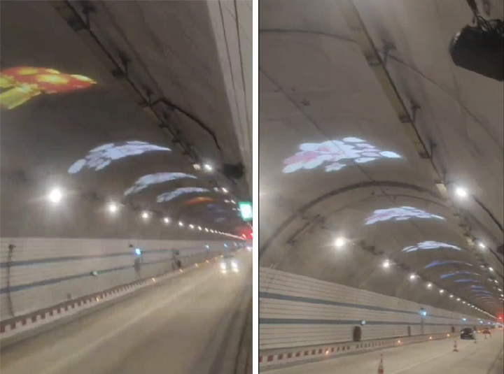 custom gobo lights for tunnel