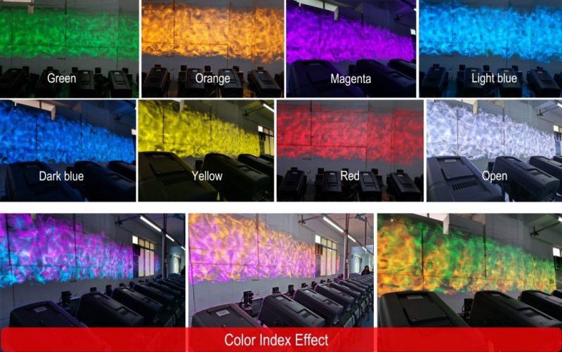 200w led water wave light