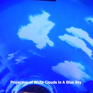 White Clouds In A Blue Sky