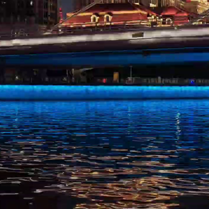 4X25W LED outdoor linear water ripple wall washer-0